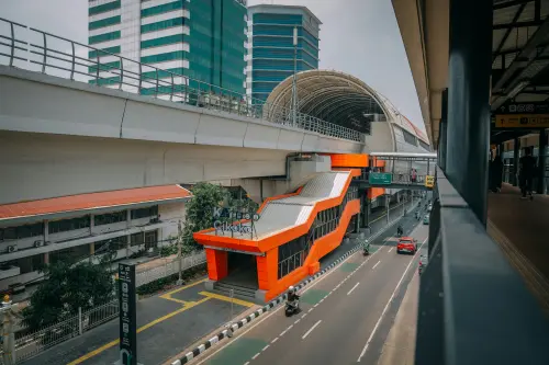 Phase 1B of the Light Rail Transit Jakarta Construction Progress Reaches 23.156% | KF Map – Digital Map for Property and Infrastructure in Indonesia